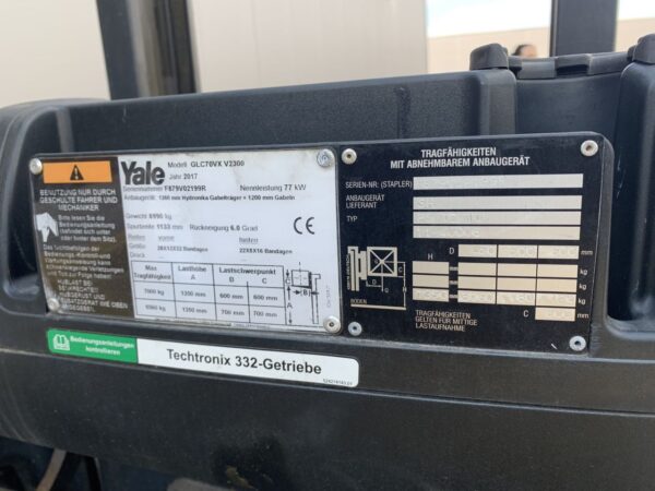 YALE GLC70VX – Bild 5