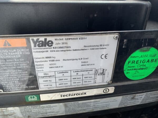 YALE GDP55VX – Bild 5